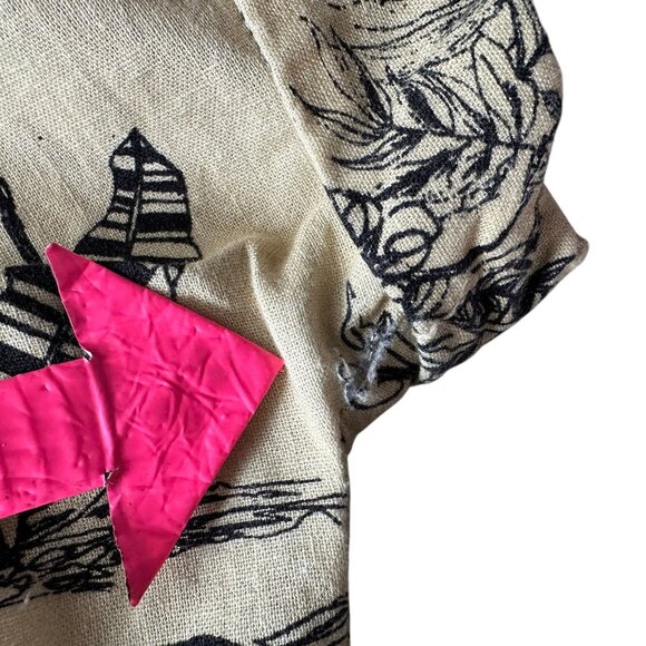 Corey Lynn Calter Womens XS Romper Penelope Toile Linen Blend Anthropologie - Picture 6 of 8